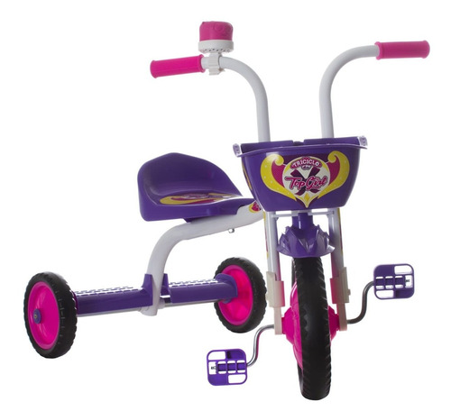 Triciclo Infantil Ultra Bikes Motoquinha Criança + Cores
