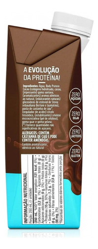 Body Protein (250ml) - Sabor: Cacau Cacau