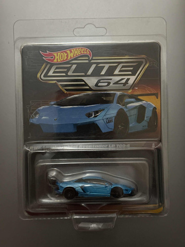 Hotwheels Elite 64 Lamborghini Aventador Lbwk