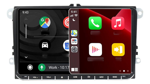 Radio Estéreo Para Coche Android 11 Inalámbrico Con Carplay