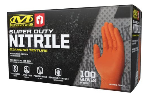 Mechanix Wear: Guantes Desechables De Nitrilo Resistentes De