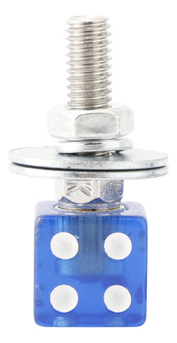 Tornillo Para Placa De Matrícula Dice, 4 Unidades