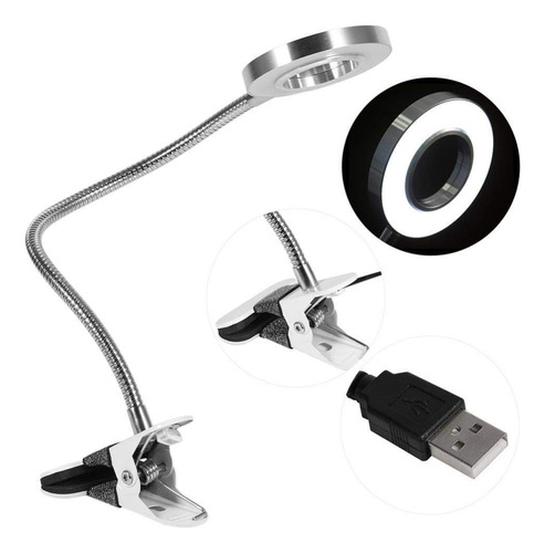 Desk Lamp Clip Microblading Usb Light Lamp Led Clip ...