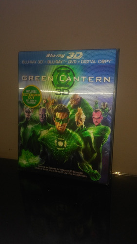 Blu Ray Green Lantern 3d - Linterna Verde (cover Lenticular)