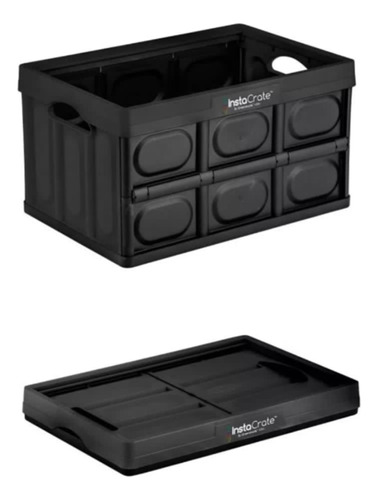 Set 2 Cajas Plegables Para Almacenaminto Apilables 45.4 L