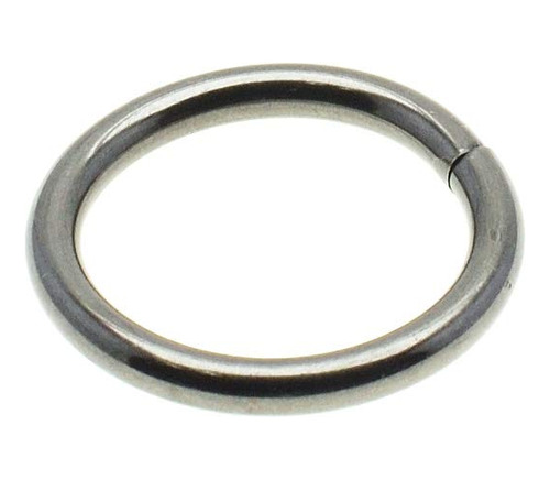 Rings Metal No Soldado Niquel Collar Redondo Bucl Cinturon