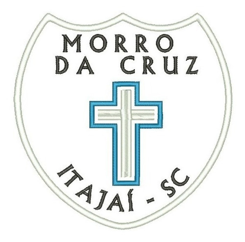 Patch Bordado Termocolante  -  Itajaí - Sc - Morro Da Cruz