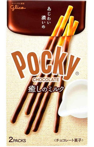 Glico Pocky Chocolate De Leche Japones 2pack 