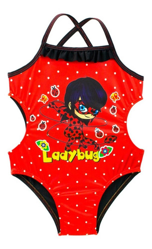 Trajes De Baño Para Niñas-  Ladybug