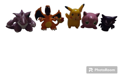 5 Figuras Pokemon Sin Marca