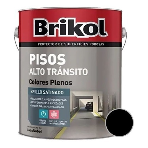 Brikol Pisos Antidezlizante Alto Transito Colores  10 Lts