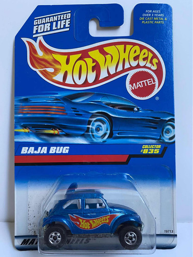 Carrito Hotwheels Volkswagen Baja Bug 1:64 Serie Del 95