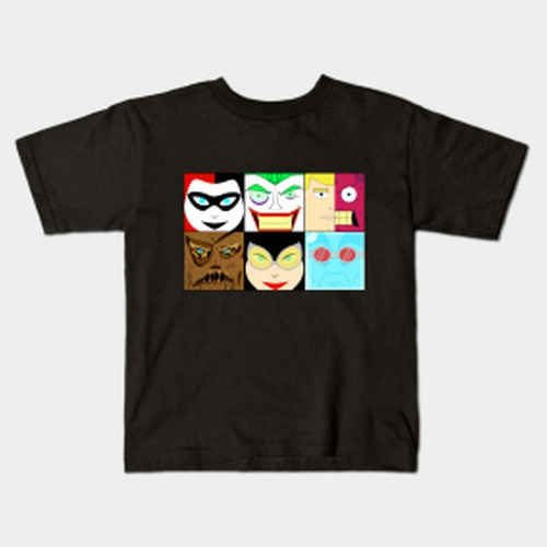 Remera Freekomic Batman Niño Jóvenes Y Adulto Negra F 14