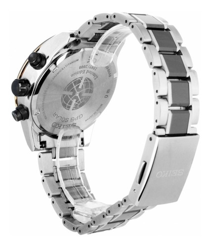 Reloj Seiko Astron Solar Dual-time 43mm 10atm - Ssh011j1