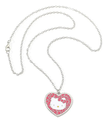 V Collar Hello Kitty Con Corazón