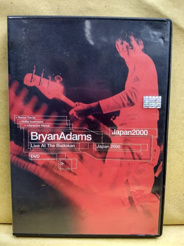 Bryan Adams - Live At The Budokay Japan 2000 Dvd La Cueva