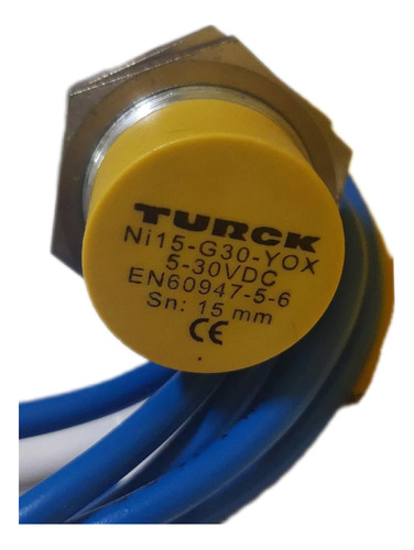 Sensor Indutivo Proximidade Ni15-g30-yox Turck 15 Mm