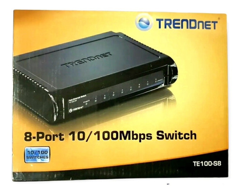 Switch Trendnet De 8 Puertos 10/100 Mbps Te100-s8 Local