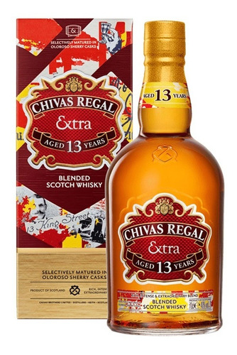 Whisky Chivas Regal Extra 13 Años 750cc // Envío Gratis 