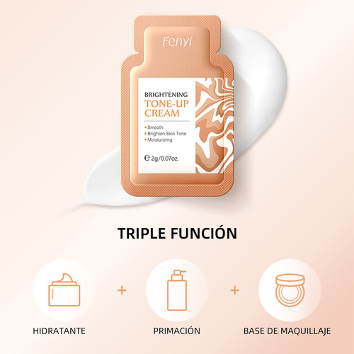 Ml Bolsa De Crema Facial TranslĂșcida 2g 10pcs