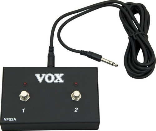 Pedal De Corte Vox  Footswitch 2 Canales / Vias Con Led