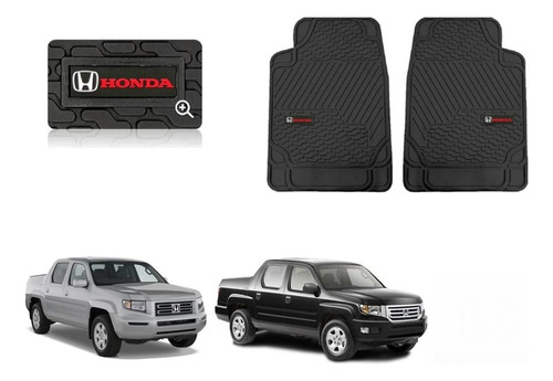 Tapetes 2pz Delanteros Logo Honda Ridgeline 2006 A 2015