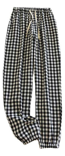 Un Pijama Y Pantalones Holgados De Lino Y Algodón Para Mujer