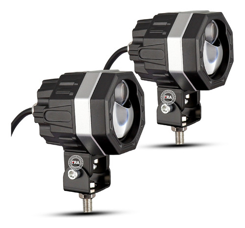 Par Auxiliares Faros Lupas Led 35000lm Alta/baja Z Beam