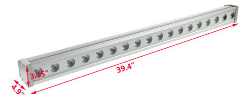 2pcs Waterproof 180w 4in1 Rgbw Led Wash Light Bar Dmx St Nnh