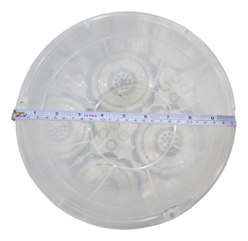 Maceta Transparente 10 Pulgadas Colgante Maceta Rígida Trans