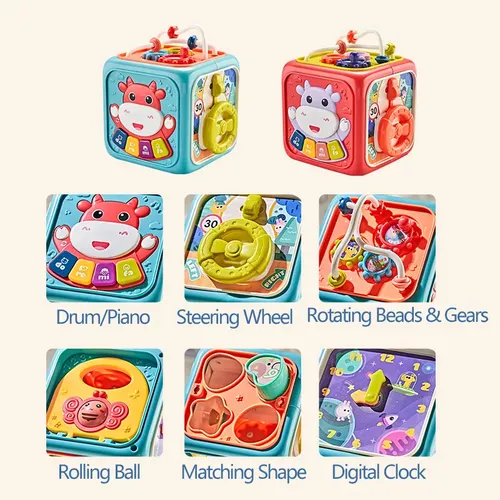 Juego Cubo De Encaje Figuras