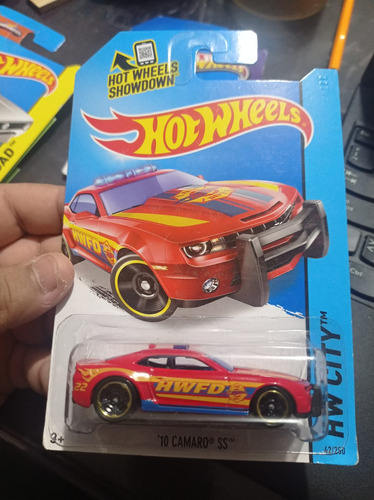 Hot Wheels 2014 10 Camaro Ss Rojo  1