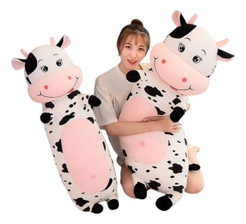 Peluche Almohada Vaca Adorable Blanco