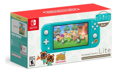 Consola Nintendo Switchlite Animal Crossing Versión Japonesa