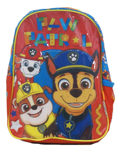 Mochila Wabro Paw Rescate 12  Rojo Deporfan 