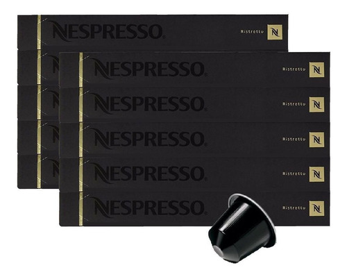 Pack 100 Cápsulas Café Expresso Ristretto Nespresso Oferta