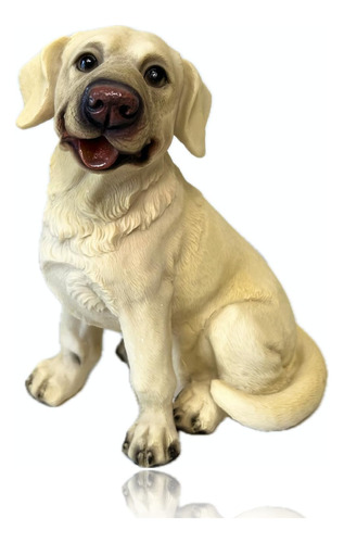 Figura De Perro Coleccionable Labrador Para Interiores Y Fie