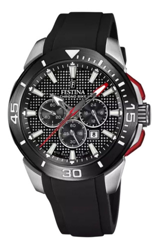 Reloj Para Hombre Festina Chrono Bike F20642/4 Negro