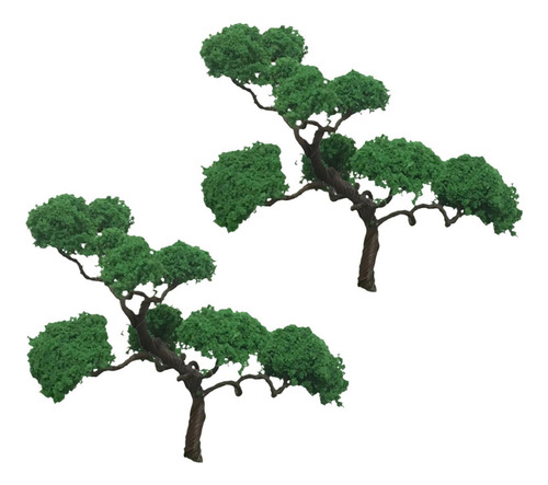 2x Modelo De Árboles Trainery, Árboles De 12 Cm