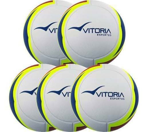 Kit 5 Bolas Futsal Vitoria Termofusion Max 1000 Oferta