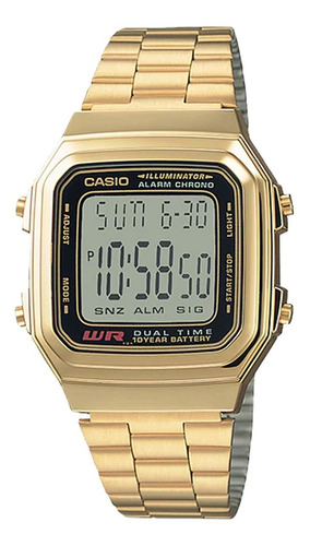 Reloj Casio Vintage A178wga-1a Agente Oficial C