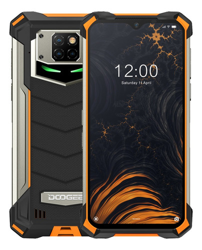 Teléfono Móvil Doogee S88 Plus Fire Orange 8+128gb