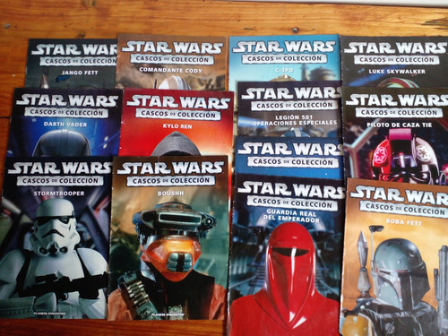 Star Wars. Cascos De Colección Varios Personajes.