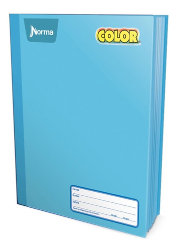 Cuaderno Profesional Norma Color 360 Cosido Cuadro 7mm 100h