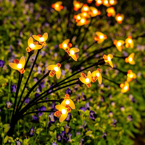 Patiopia Luces Solares De Jardín, Luces De Jardín Con Forma 