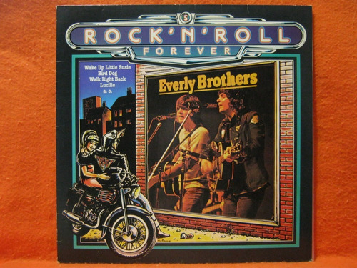 The Everly Brothers Rock N Roll Forever - Lp Disco De Vinil