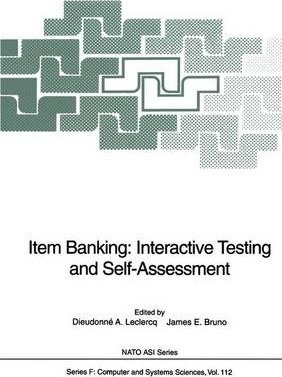 Libro Item Banking: Interactive Testing And Self-assessme...