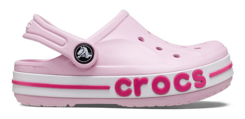 Sandália Crocs Bayaband Clog T Ballerina Pink/candy Pink