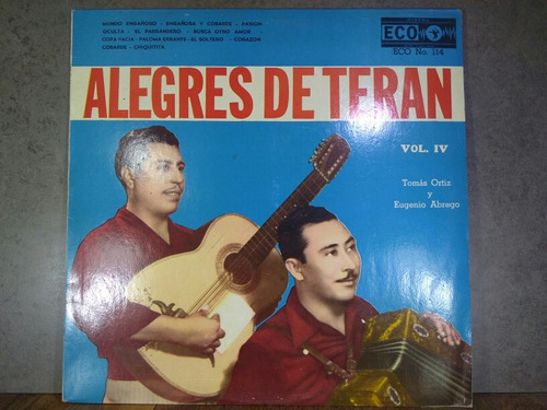 D1450 Alegres De Teran Vol Iv Lp