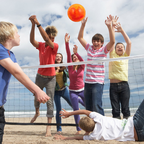 Pelota De Playa Inflable Para Niños, 5 Piezas, Colores Brill